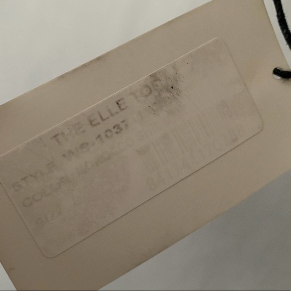 Solid & Striped Morocco Shimmer Bikini Top Size L - Picture 7 of 8